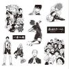 10 30 68pcs Anime Haikyuu Graffiti Stickers Decals Skateboard Laptop Phone Luggage Motorcycle Car Stationery Sticker 2 - Haikyuu Store