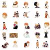 10 52 102pcs Haikyuu Graffiti Stickers Volleyball Japanese Anime For Suitcase Laptop Luggage Motorcycle Phone Skateboard 2 - Haikyuu Store