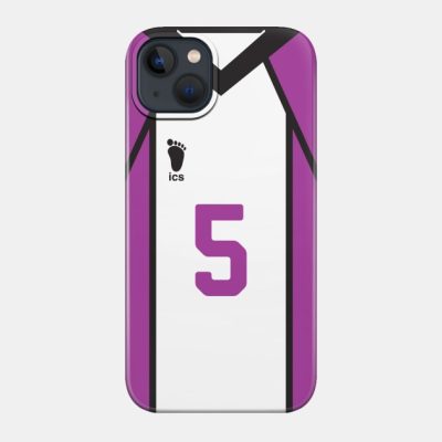 Satori Tendou Jersey Number 5 Shiratorizawa Academ Phone Case Official Haikyuu Merch