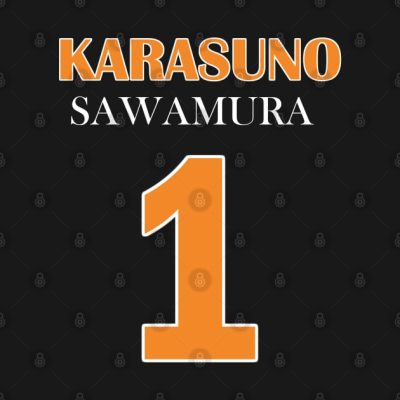 Daichi Number One Tank Top Official Haikyuu Merch