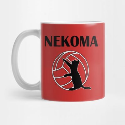 Small Nekoma Design Mug Official Haikyuu Merch