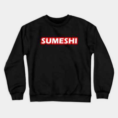 Sumeshi In Red Crewneck Sweatshirt Official Haikyuu Merch