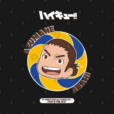 Haikyuu Azumane Asahi Chibi Hoodie Official Haikyuu Merch