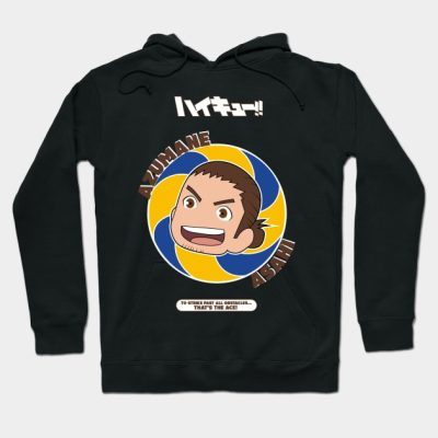 Haikyuu Azumane Asahi Chibi Hoodie Official Haikyuu Merch