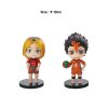 8Pcs Haikyuu Action Q Version Figure Model Oikawa Tooru Kenma Kozume Anime Figure Doll Model Toy 1 - Haikyuu Store