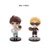 8Pcs Haikyuu Action Q Version Figure Model Oikawa Tooru Kenma Kozume Anime Figure Doll Model Toy 4 - Haikyuu Store