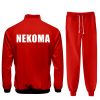 Anime Haikyuu Cosplay Costume ITACHIYAMA 3D Print Stand Collar Zipper Jacket Pants 2pcs Set Casual Tracksuit 4 - Haikyuu Store