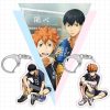 Anime Haikyuu Kageyama Hinata Kenma Kozume Acrylic Figure Keychain Decor Bag Collection Cartoon Volleyball Boy Keychain 1 - Haikyuu Store