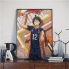 Anime Haikyuu Manga High School Volleyball Painting Picture Quality Canvas Poster Living Kids Room Wall Art - Haikyuu Store