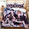 Cartoon Anime Haikyuu Bedding Set 3D Printed Volleyball Boys Duvet Covers Set Luxury Bedclothes for Kids.jpg 640x640 5 - Haikyuu Store