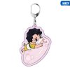 Cute Cartoon Keychain Volleyball Boy Key Chain Ring Anime Haikyuu Keyring Wholesale 5 - Haikyuu Store