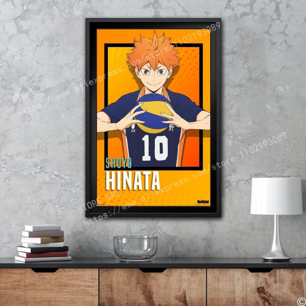 Haikyu Hinata animation Decorative Canvas Posters Room Bar Cafe Decor Gift Print Art Wall Paintings 15 - Haikyuu Store