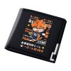 Haikyuu Anime Short Wallet Unisex Cartoon ID Card Holder Karasuno VBC Kawaii Pu Leather White Purse 1 - Haikyuu Store