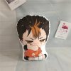 Hot 10cm Anime Haikyuu Plush Doll Anime Volleyball plush keychain Stuffed Animals Soft Plush Children Gifts 5 - Haikyuu Store