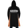 Karasuno High Haikyuu AOP Hooded Cloak Coat BACK Mockup - Haikyuu Store