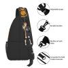 Karasuno High Volleyball Club Haikyuu Sling Crossbody Backpack Men Japanese Anime Manga Chest Shoulder Bag for 4 - Haikyuu Store