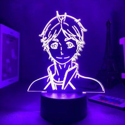 Led Panel Lights Anime Figure Haikyuu Valentines Day Gift Decoration Bedroom Anime Light Room Decorations Led - Haikyuu Store