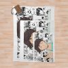 Oikawa With Haikyuu Manga Throw Blanket Official Haikyuu Merch