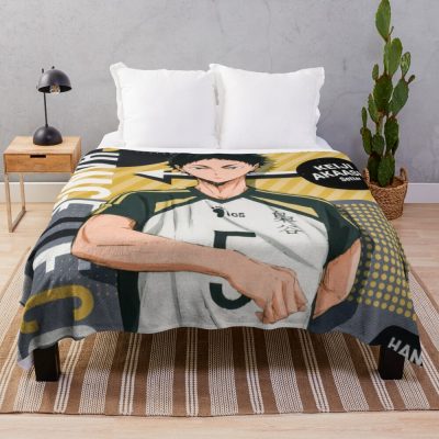 Keiji Akaashi Throw Blanket Official Haikyuu Merch