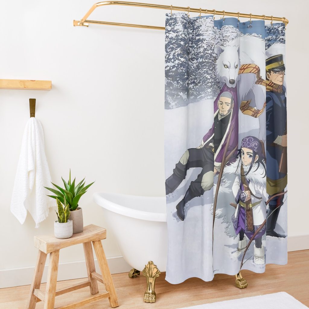 Hinata Shoyo - Haikyuu Character Shower Curtain Official Haikyuu Merch