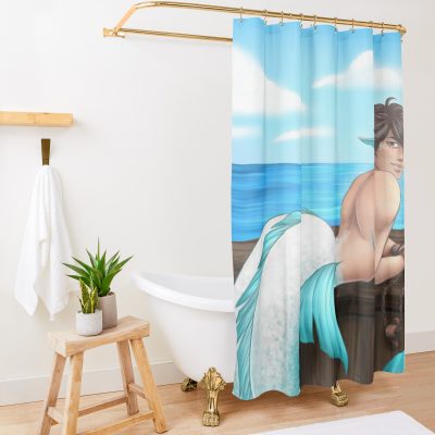 Siren Shower Curtain Official Haikyuu Merch